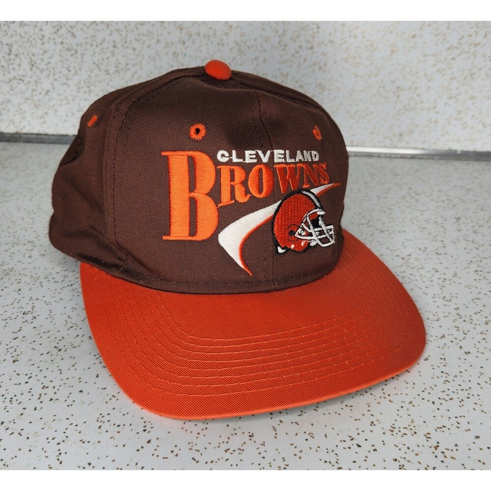 Vintage Cleveland Browns Drew Pearson NFL Football Adjustable Snapback Hat Cap